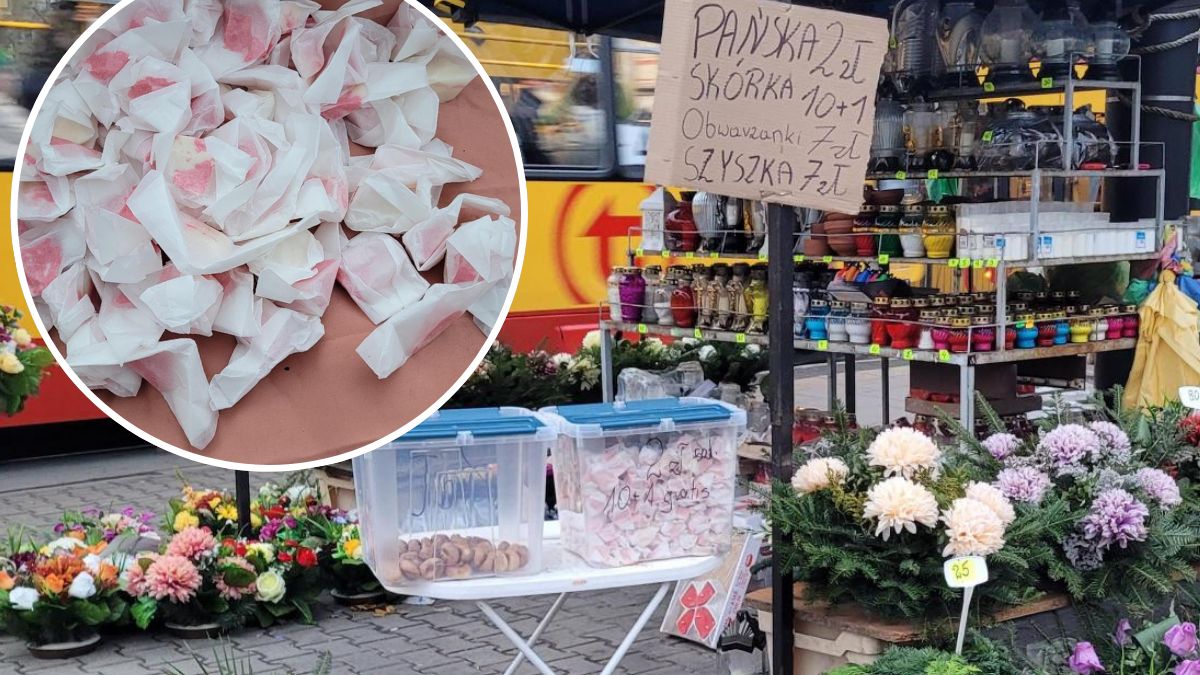 Pańska skórka: słodka przekąska sprzedawana przy obchodach 1.11
