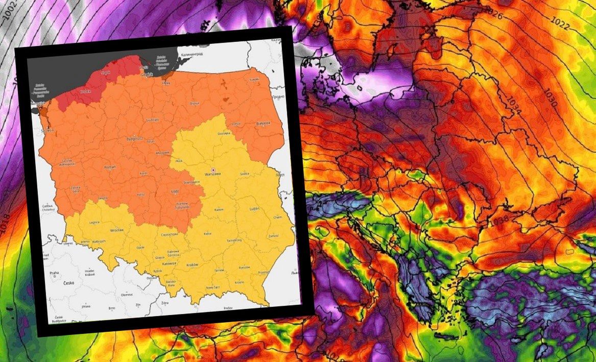 Huragan w Polsce. Są specjalne wytyczne