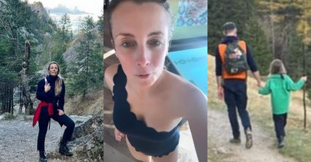 Karolina Ferenstein-Kraśko chwali się zdobywaniem szczytów i wypoczynkiem w luksusowym hotelu z mężem i dziećmi (FOTO)