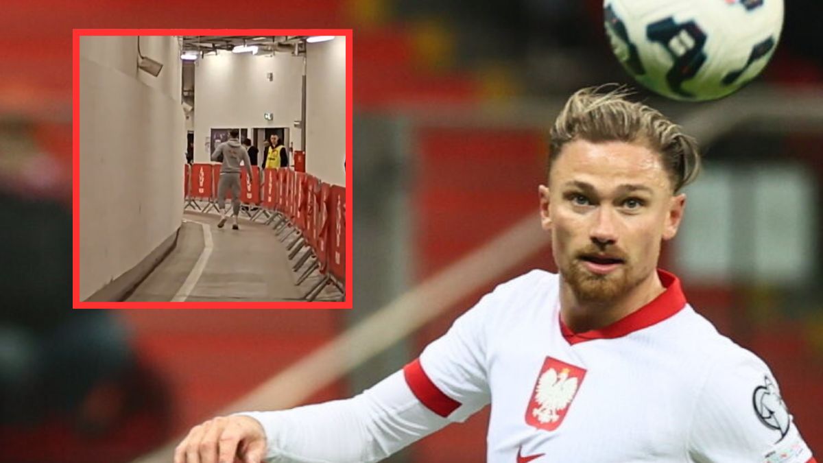 Matty Cash opuścił PGE Narodowy, utykając