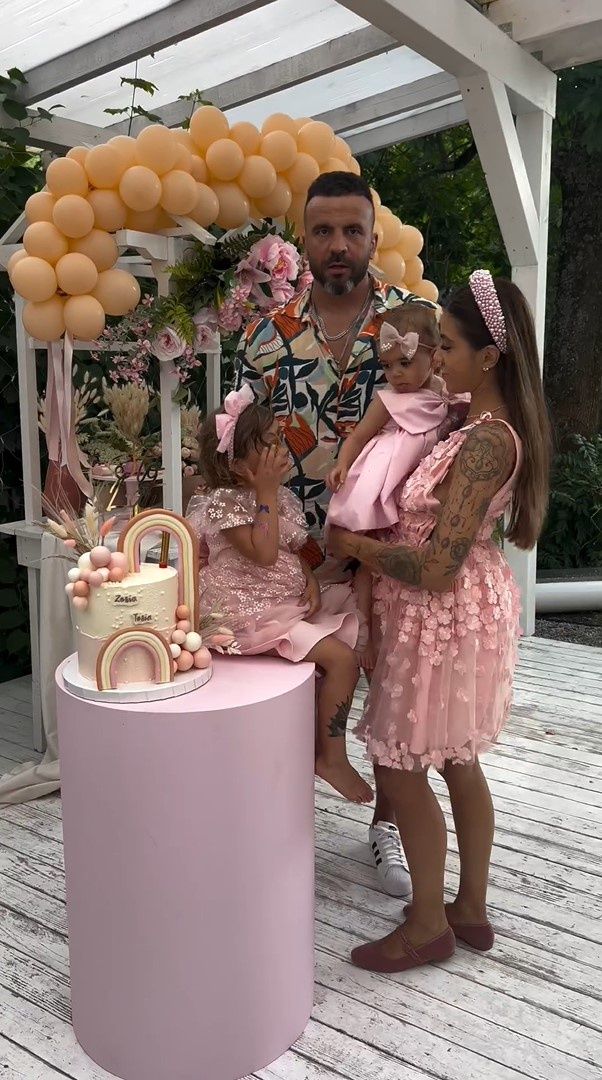 Przyjęcie urodzinowe córek Mai Hyży