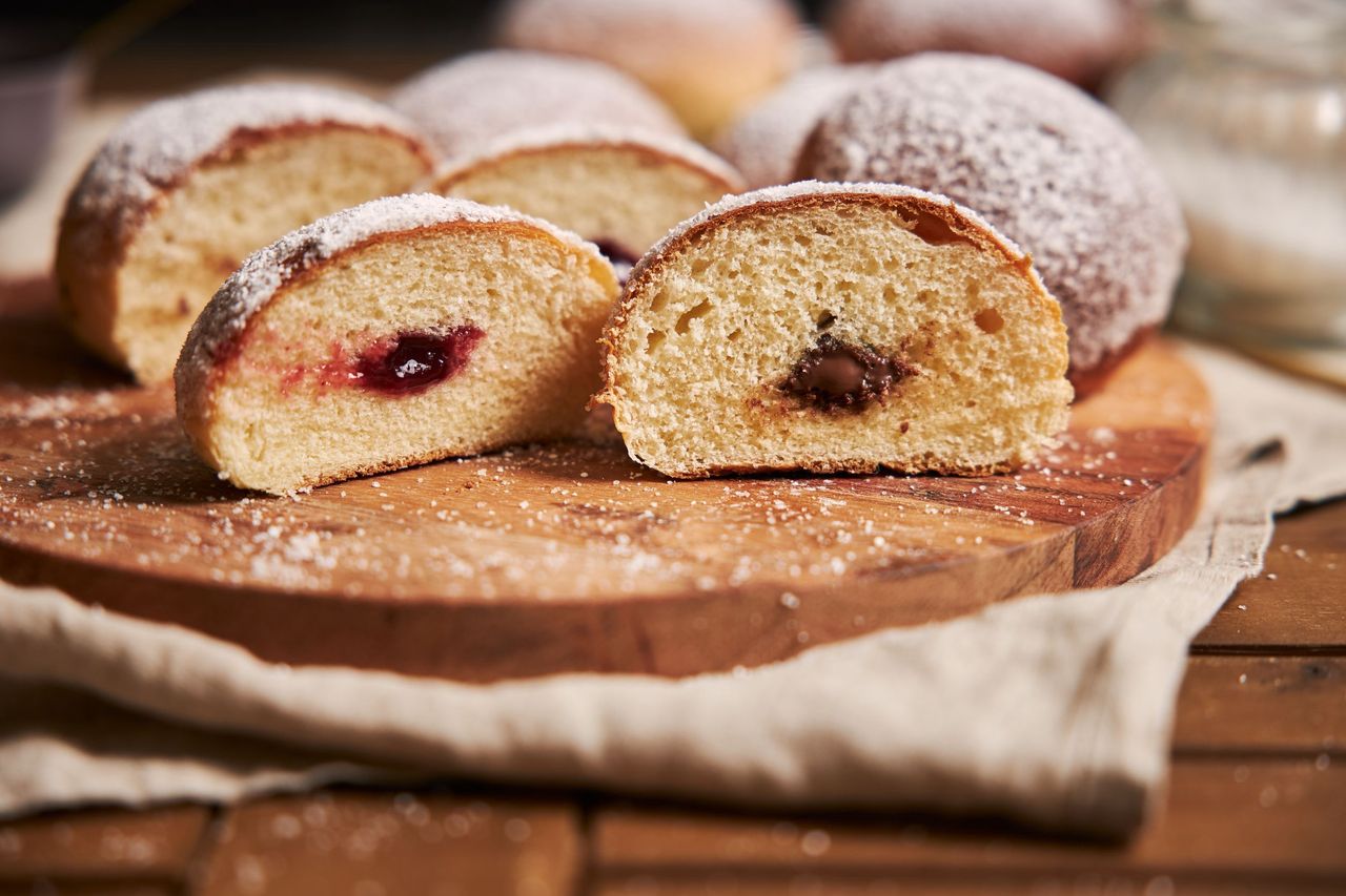 Pączki pieczone.  Pyszna alternatywa dla liczących kalorie
