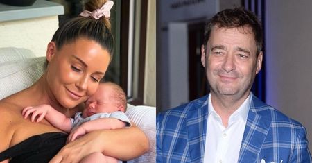 Kulisy wizyty Jacka Rozenka u Henia Majdana: "Pogratulował rodzicom, ze wzruszeniem wziął go na ręce i podziwiał pokoik"
