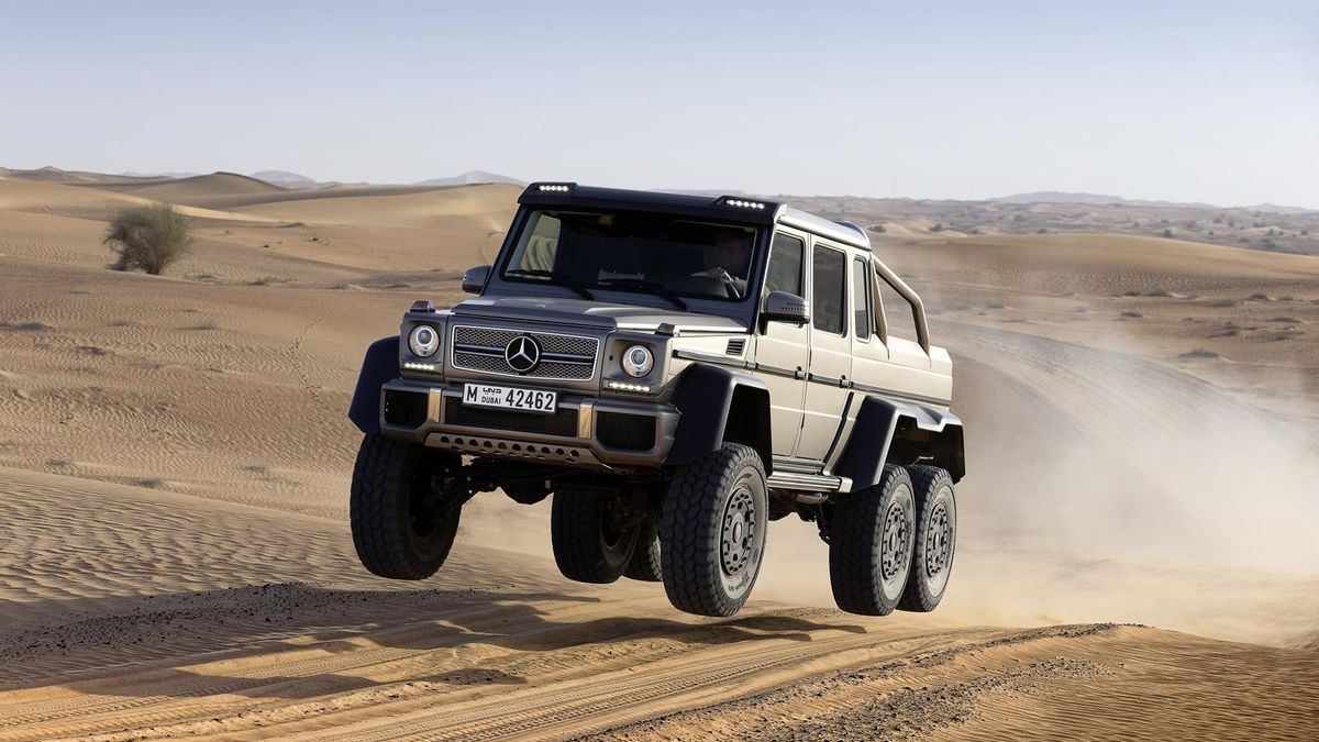 Mercedes-Benz G63 AMG 6x6 - terenowy potwór [galeria] 1