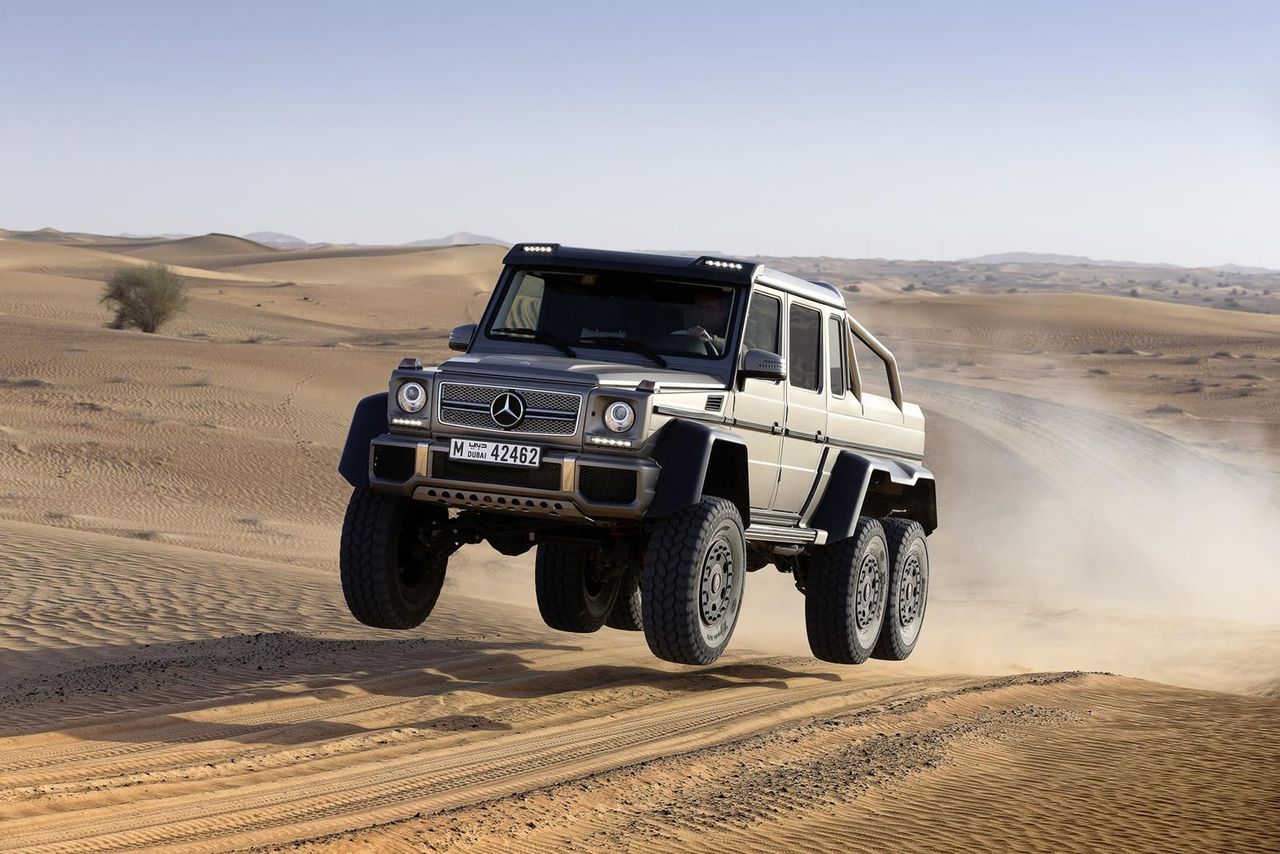 Mercedes-Benz G63 AMG 6x6 - terenowy potwór [galeria]