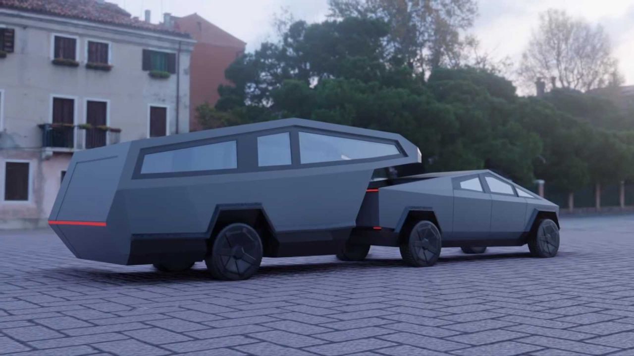 Jedna z koncepcji Tesla Cybertruck