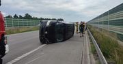 Kompletnie pijany 41-latek spowodował wypadek na autostradzie A1