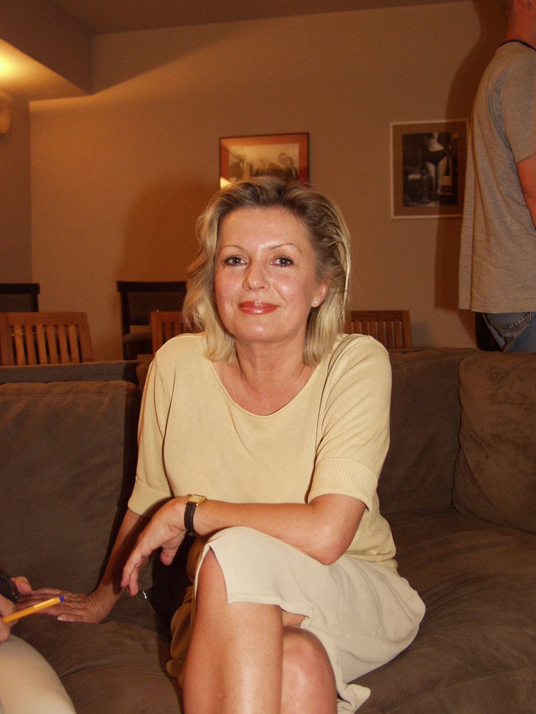 Gabriela Kownacka, 2002, konferencja prasowa filmu "Powiedz to, Gabi"
