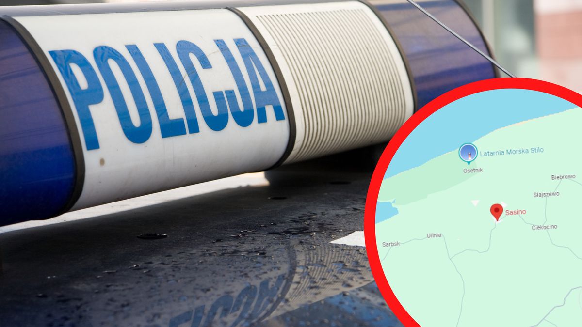 Sasino. 54-latek nie żyje
