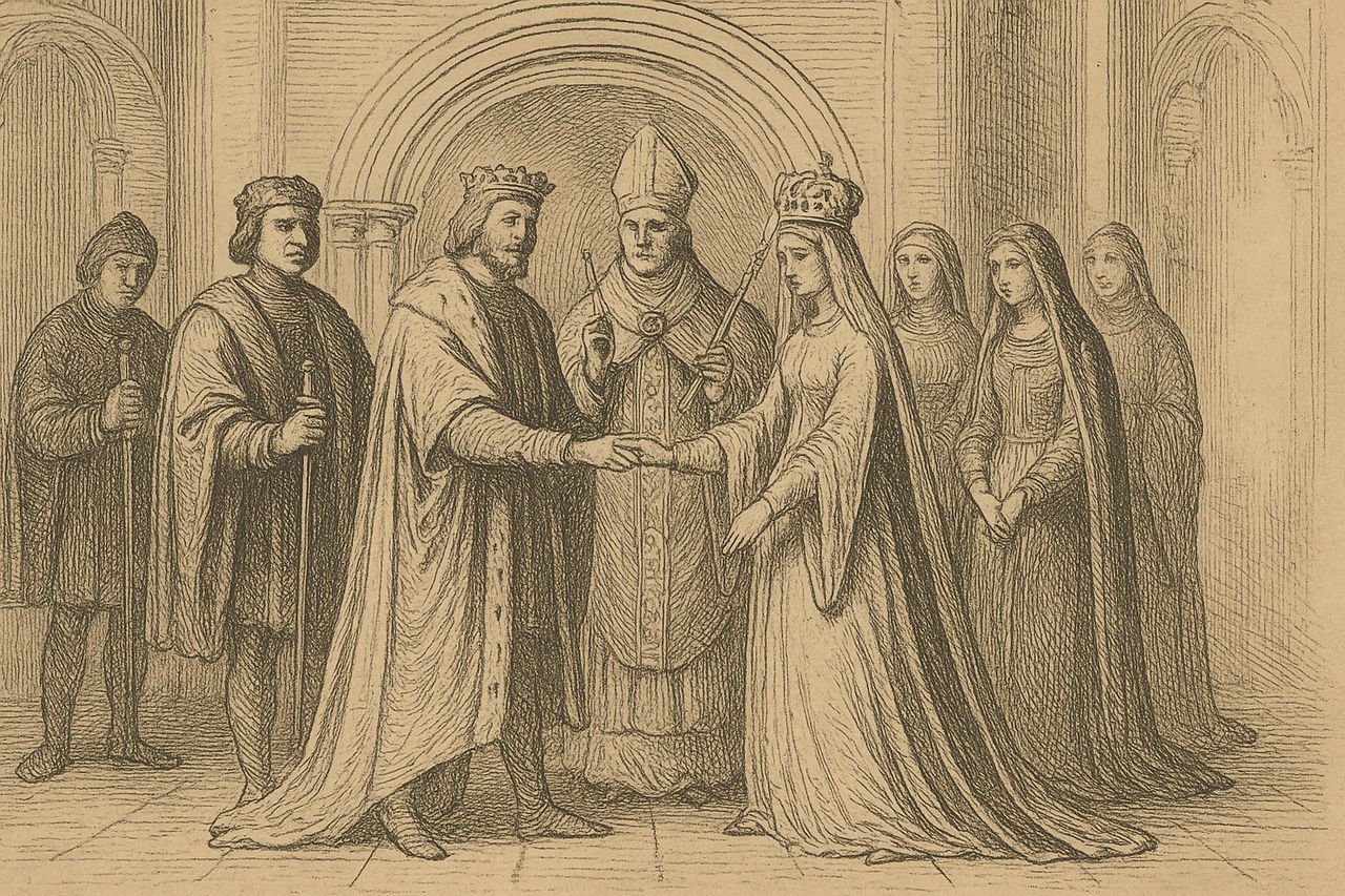 29 września 1341 roku: ślub Kazimierza Wielkiego i koronacja Adelajdy Heskiej w Poznaniu