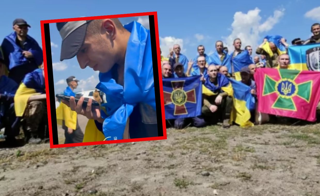 Ukraiński jeniec wrócił do kraju. Mówi, co robili mu Rosjanie