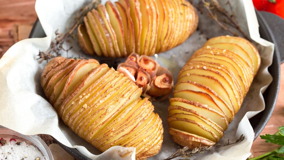 Ziemniaki hasselback