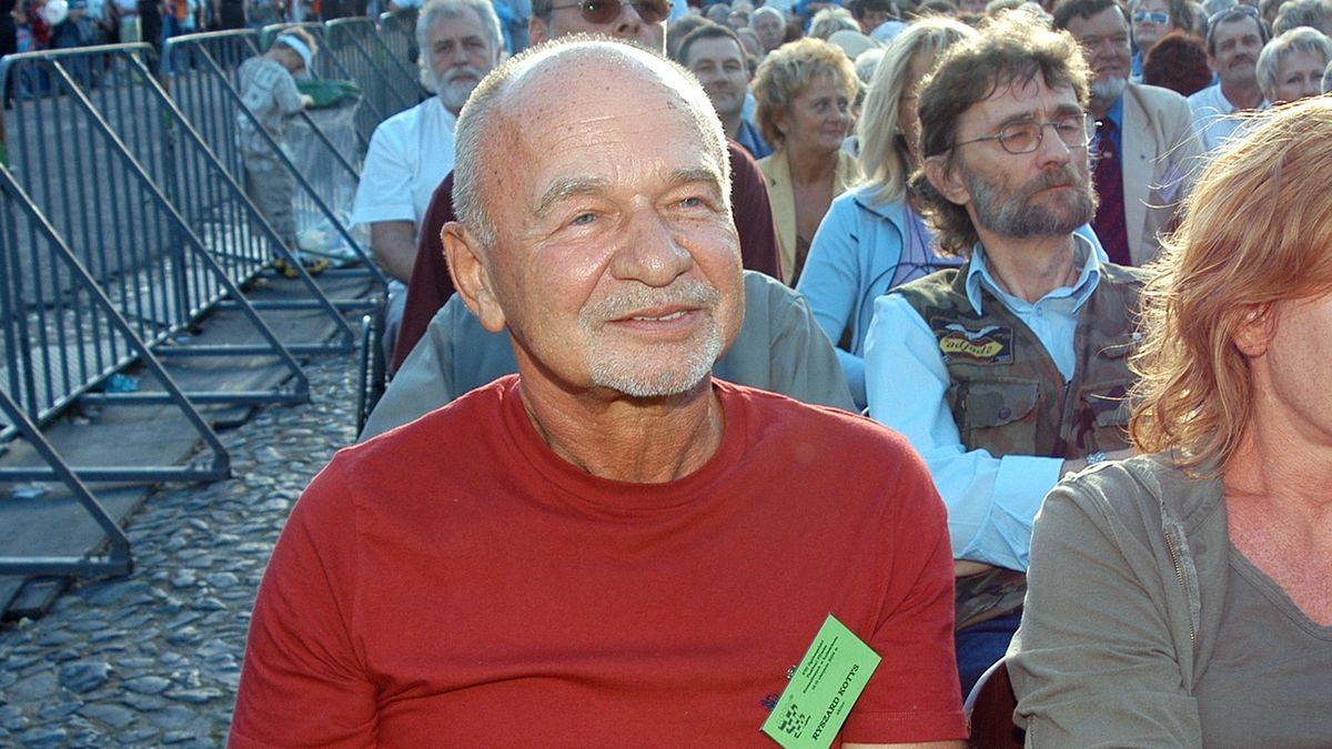 Ryszard Kotys z żoną