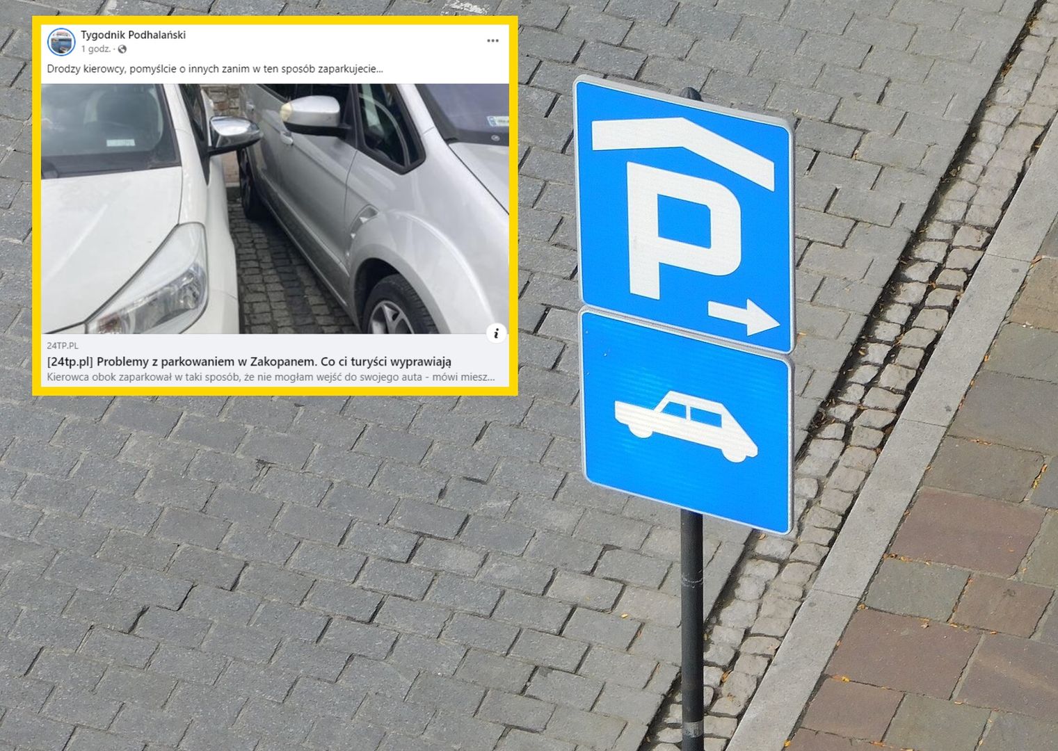 Problemy z parkowaniem to zmora w Zakopanem 