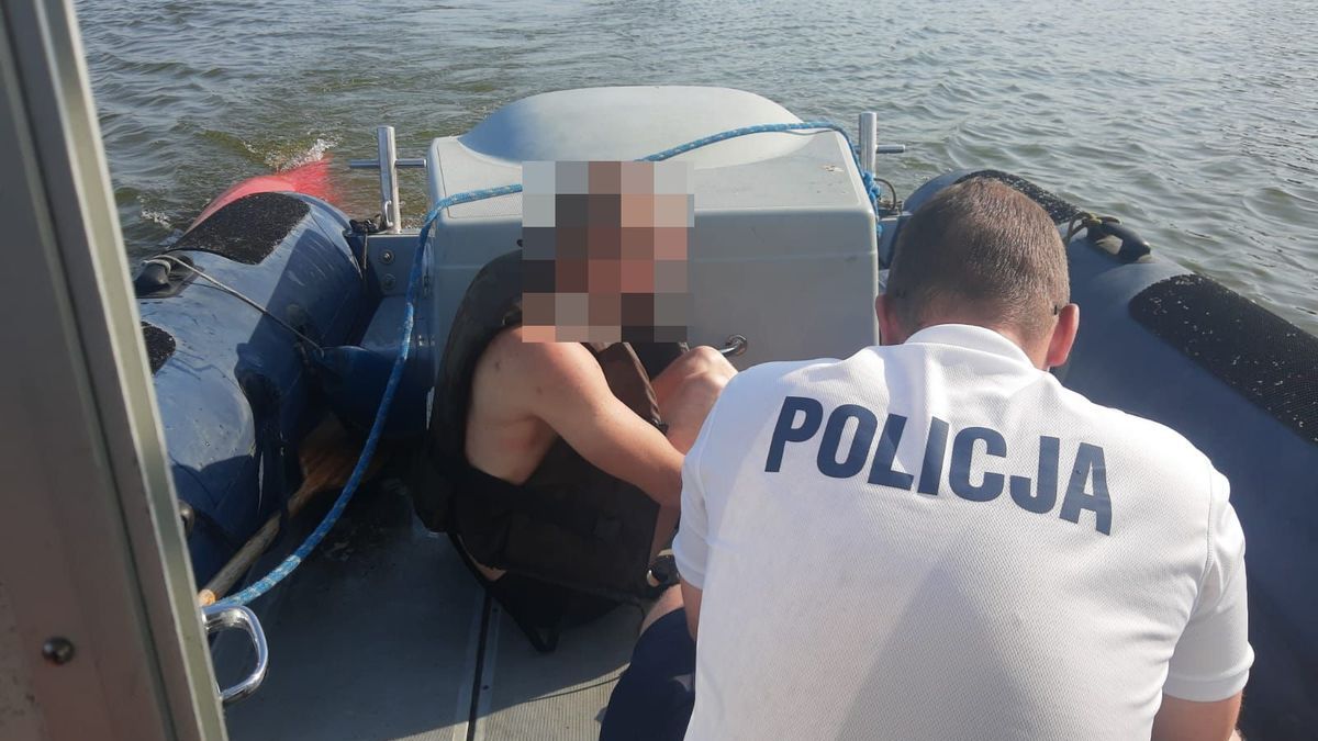 Pijany kajakarz wywrócił się na zalewie Zemborzyckim