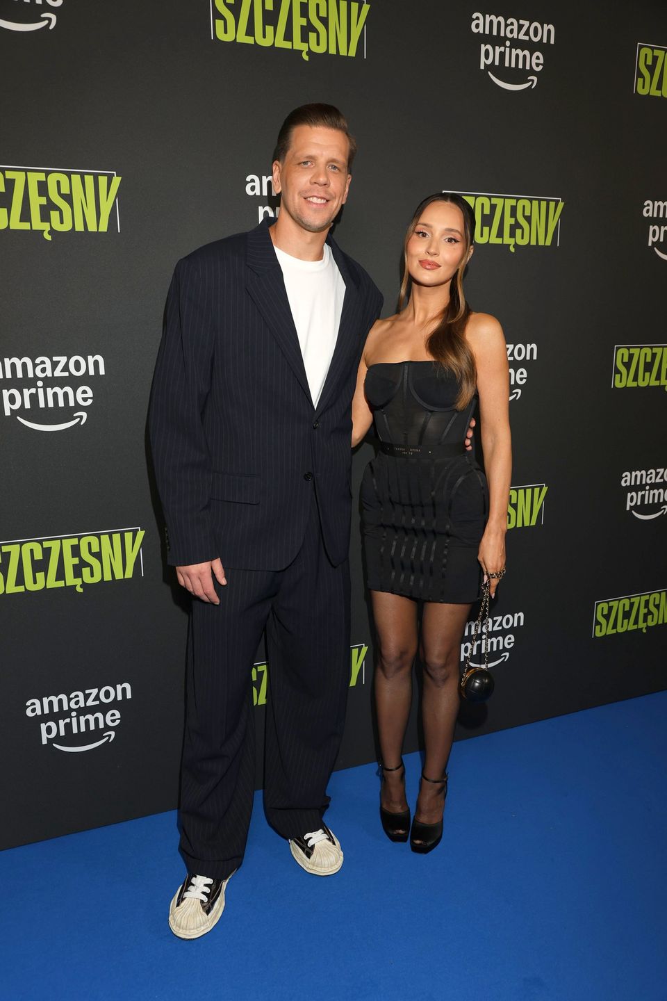 Wojciech Szczęsny i Marina Łuczenko-Szczęsna