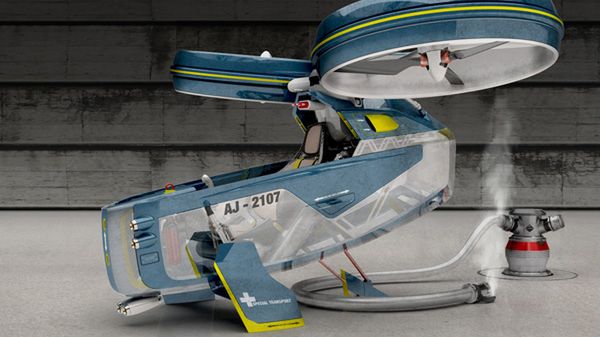 Miejski transport przyszłości będzie wyglądał jak z Avatara 1