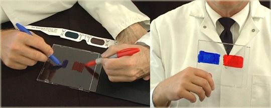 Jak zrobić okulary 3D z pudełka na płytę?