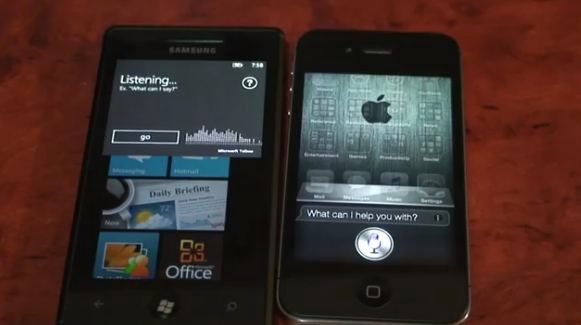 Apple Siri vs Microsoft Tellme [wideo]