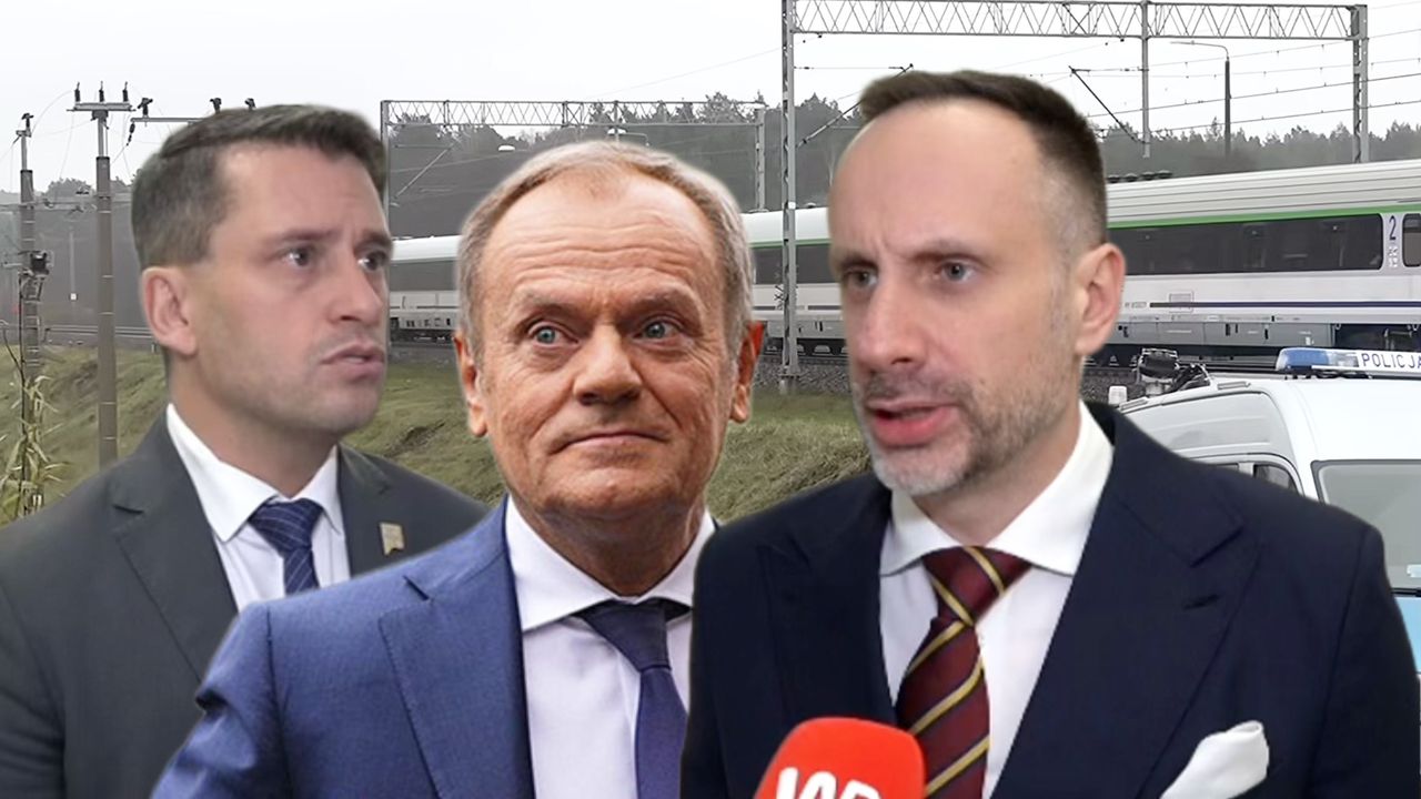 Akt dywersji na torach. W Sejmie ostro o działaniach rządu Tuska