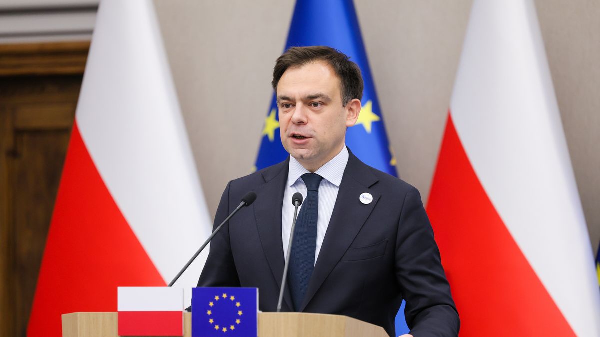  Minister finansów i gospodarki Andrzej Domański