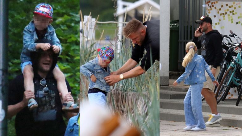 Kuba Błaszczykowski w Sopocie z rodziną