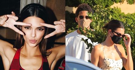 Romantyczna Kendall Jenner mknie na randkę z Devinem Bookerem i... swoją siostrą (ZDJĘCIA)