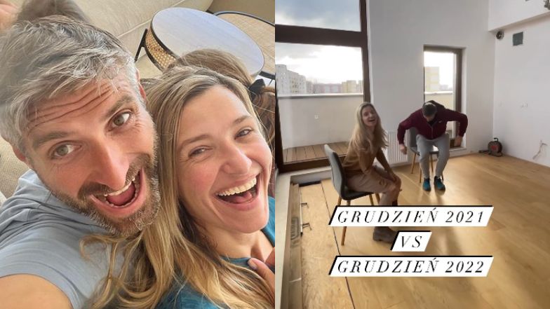 Joanna Koroniewska i Maciej Dowbor pokazali salon. "W końcu udało nam się przeprowadzić"