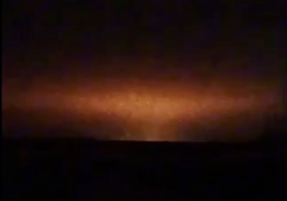 Ukraina zaatakowała rosyjskie miasto. Płomienie widać z daleka