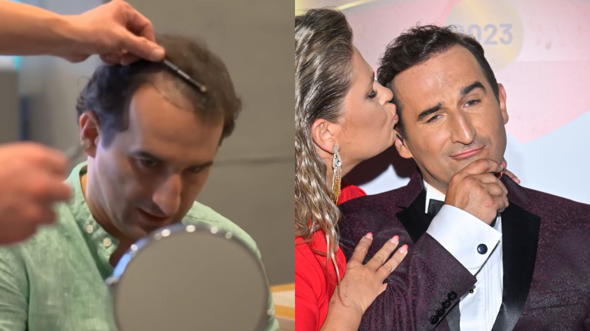 Michał Koterski "przed" i "po"