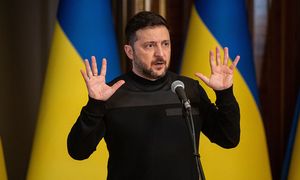 "Wiosenna ofensywa Rosji jest porażką". Zełenski o działaniach na froncie