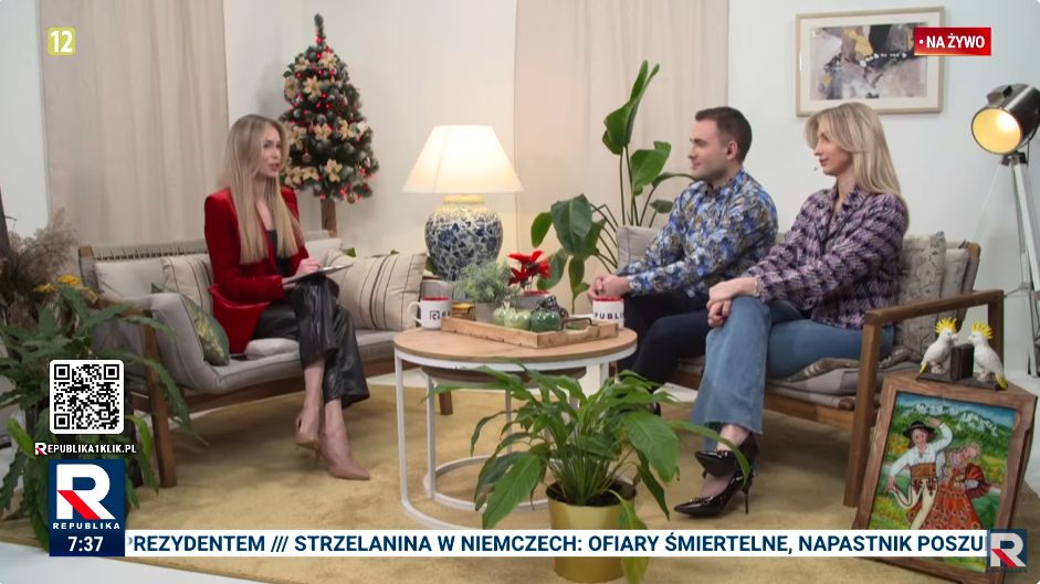 Dyskusja o Julii Wieniawie i Macieju Zakościelnym w TV Republika
