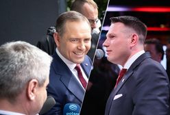 Nawrocki u Mentzena. "Jak piesek, który prosi o smaczka"