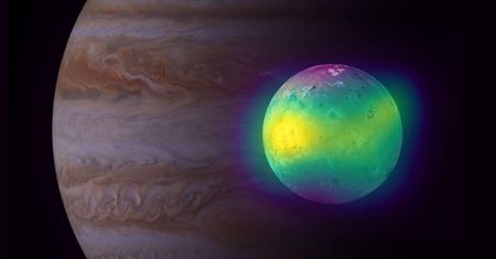 Wulkaniczny księżyc Jowisza. NASA po raz pierwszy publikuje nagrania