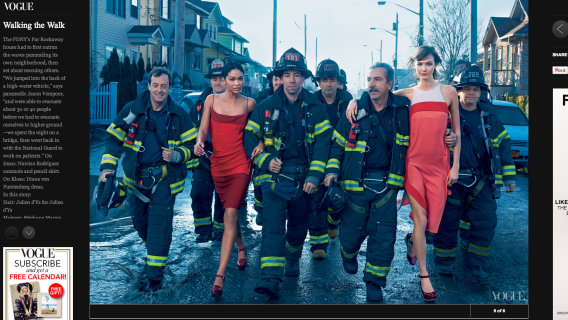 Tragedie i moda nie chodzą w parze. Annie Leibovitz i sesja inspirowana huraganem Sandy 1