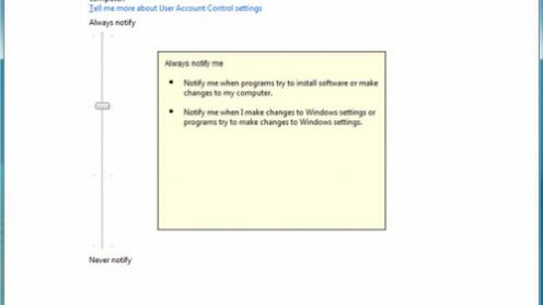 Windows 7 będzie miał mniej wkurzającą kontrolę kont użytkownika (UAC) 1