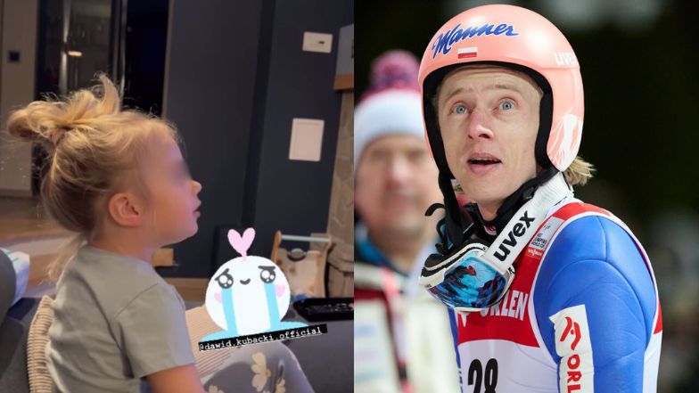 Rozczulająca reakcja córki Dawida