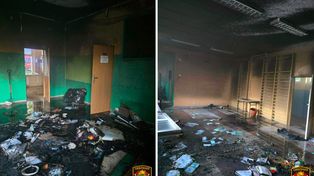 Przeszkadzał im budynek byłej szkoły. Sprawcy mają 13–15 lat