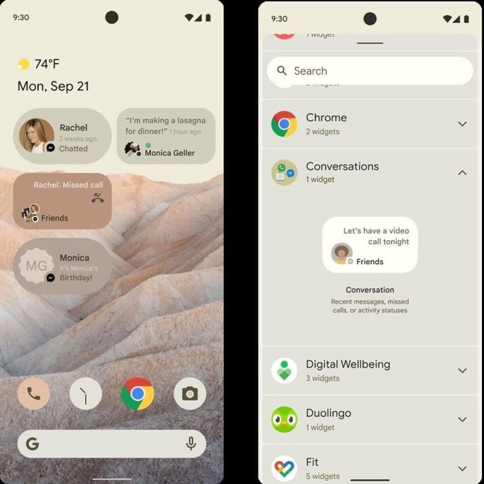 Możliwy wygląd Androida 12