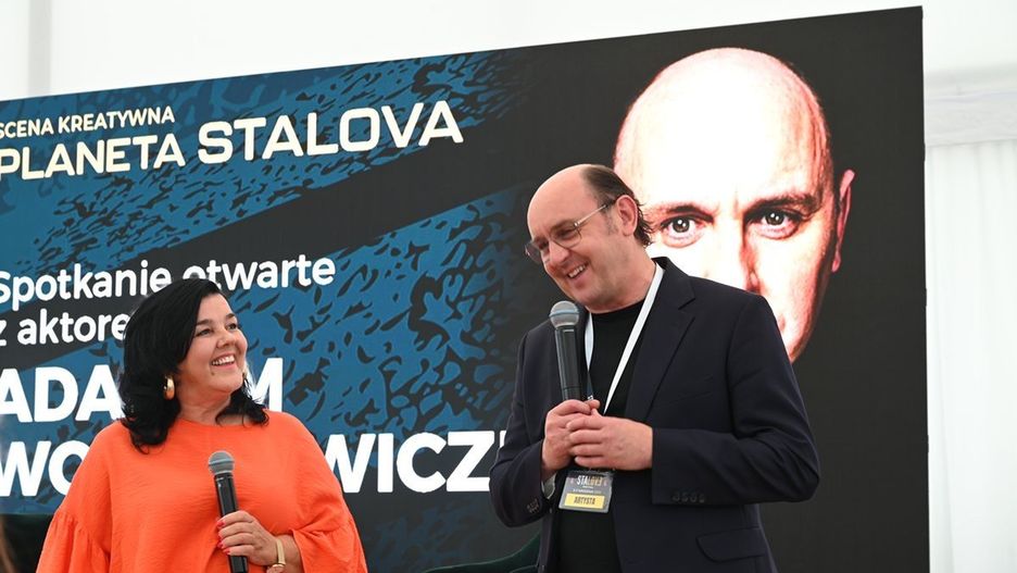 Aktor Adam Woronowicz był gościem festiwalu w Stalowej Woli