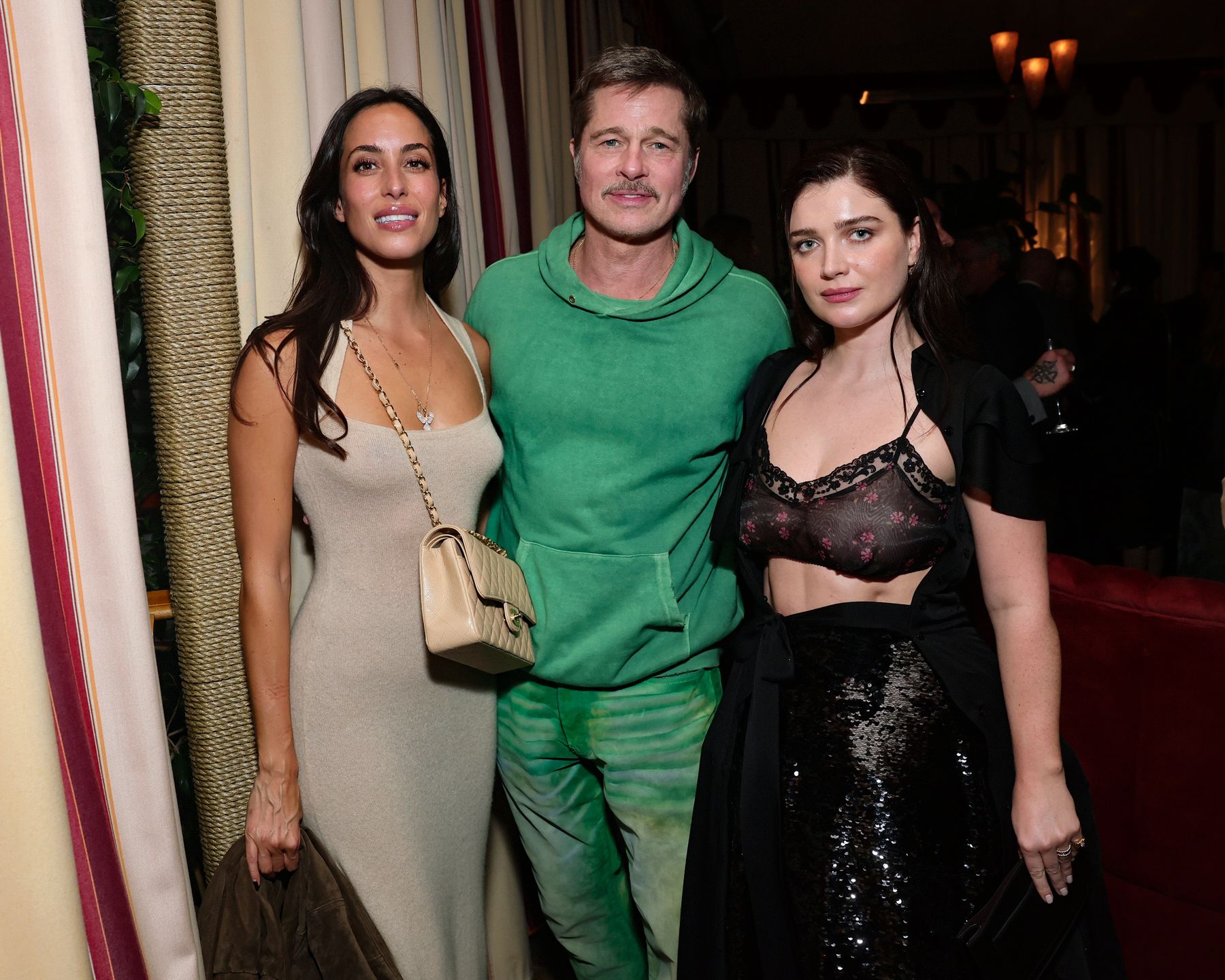 Ines de Ramon, Brad Pitt i Eve Hewson