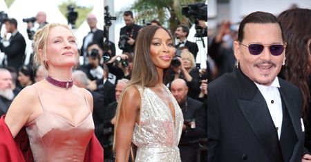 Tłum gwiazd na gali otwarcia Festiwalu Filmowego w Cannes: Johhny Depp, Naomi Campbell i inni (ZDJĘCIA)