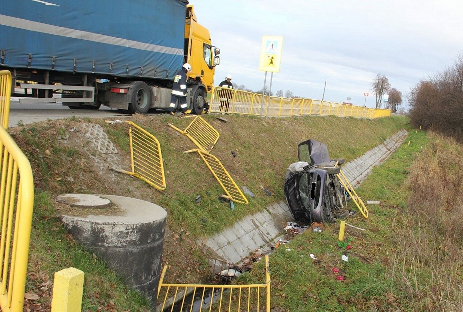 Tragedia w Pacanowie. Kobieta nie miała szans na przeżycie