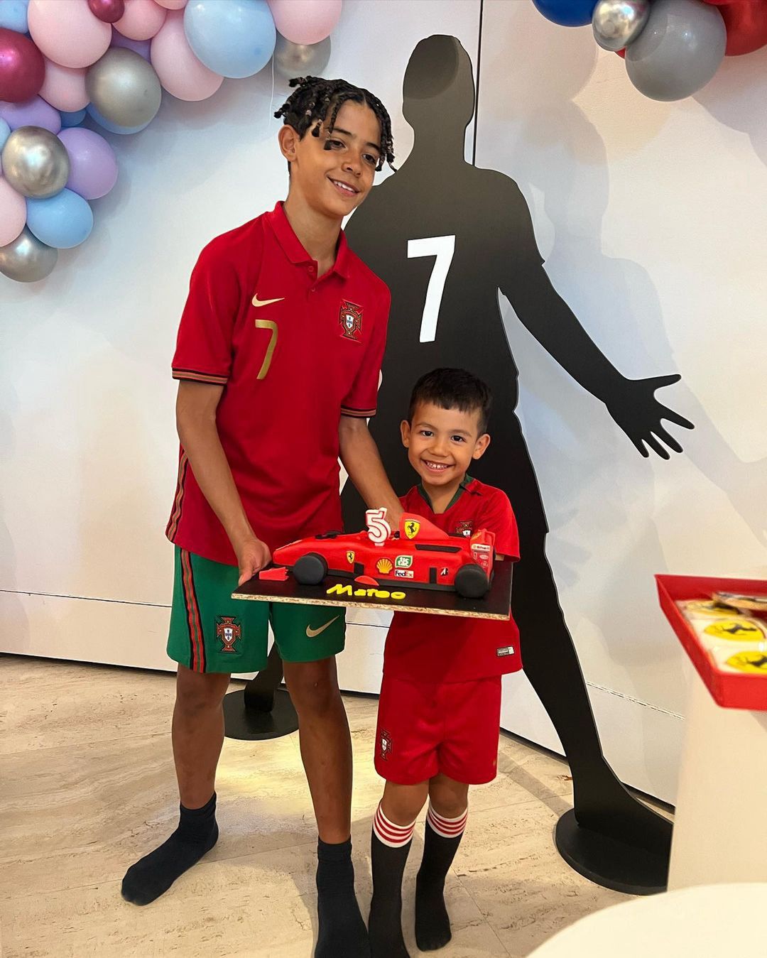 Urodziny bliźniąt Christiano Ronaldo