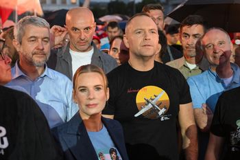 Marta i Karol Nawroccy pojawili się na koncercie TVP "Warszawa śpiewa (nie)zakazane piosenki" (ZDJĘCIA)