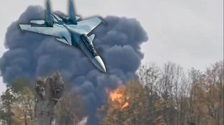 Su-30 rozbił się w obwodzie królewieckim. Są nagrania wideo