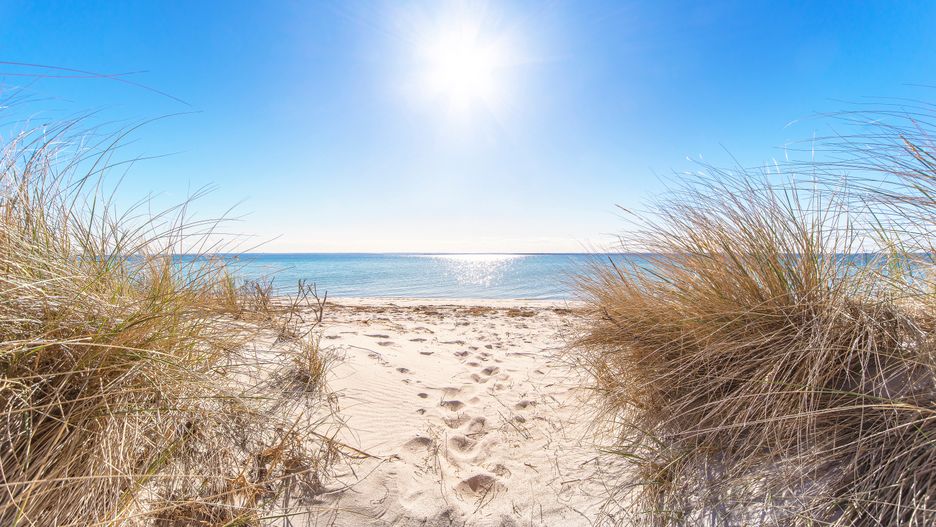 krajobraz, niebo, plaża