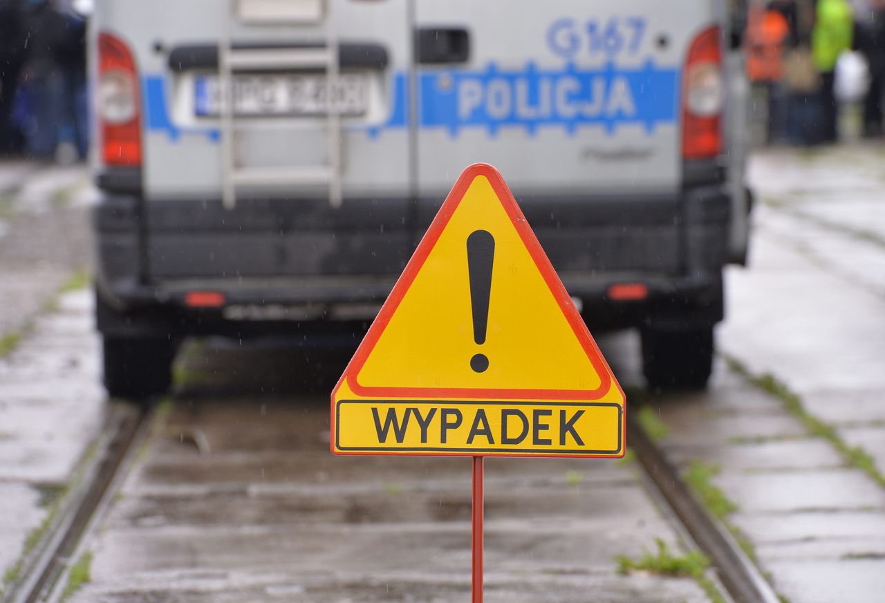 Tragiczny wypadek w Pile. Kierowca wjechał w fotoradar