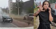 Horror w Lipiecku. Tańczyła na tle wypadku, który spowodowała