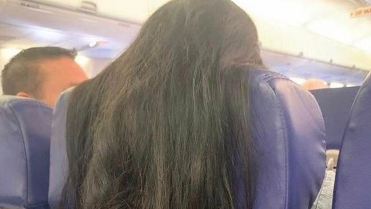 Długie włosy mogą być dla pasażerów problematyczne